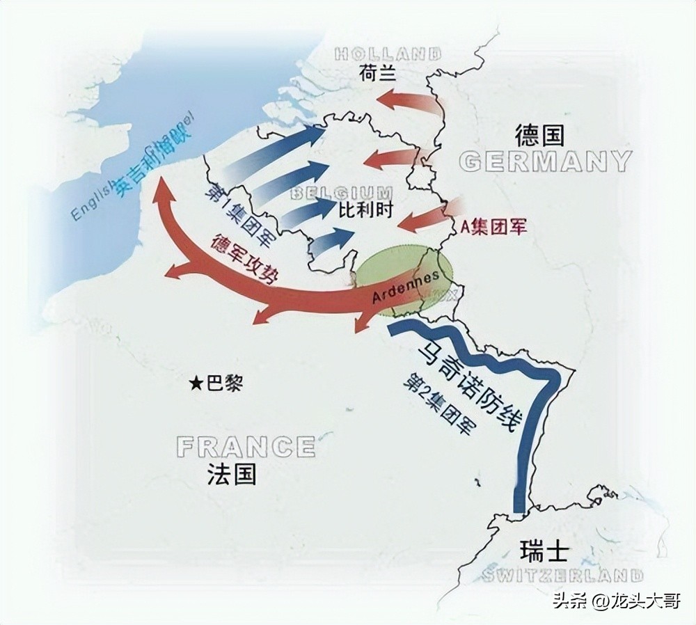 ​曼施坦因元帅的高光时刻——挥镰行动，6周灭亡法国 第4张