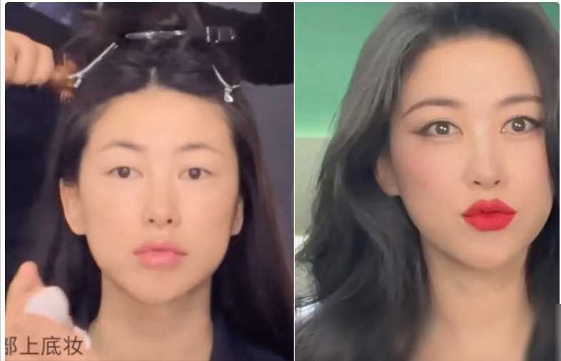 ​6位女星素颜大变样！带妆美若天仙，卸妆却让人惊呼“认不出”！ 第2张