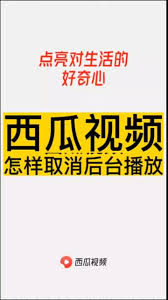 西瓜视频黑屏但是有声音怎么办 第1张 西瓜视频黑屏但是有声音怎么办 第1张