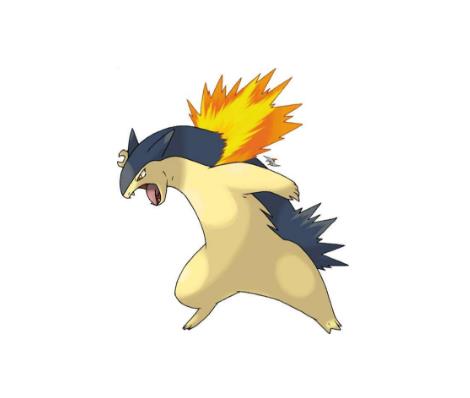 ​《精灵宝可梦》图鉴157：靠着喷火博得关注的御三家-火暴兽 第2张