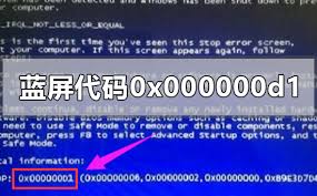 蓝屏代码0x00000d1是什么原因 第3张