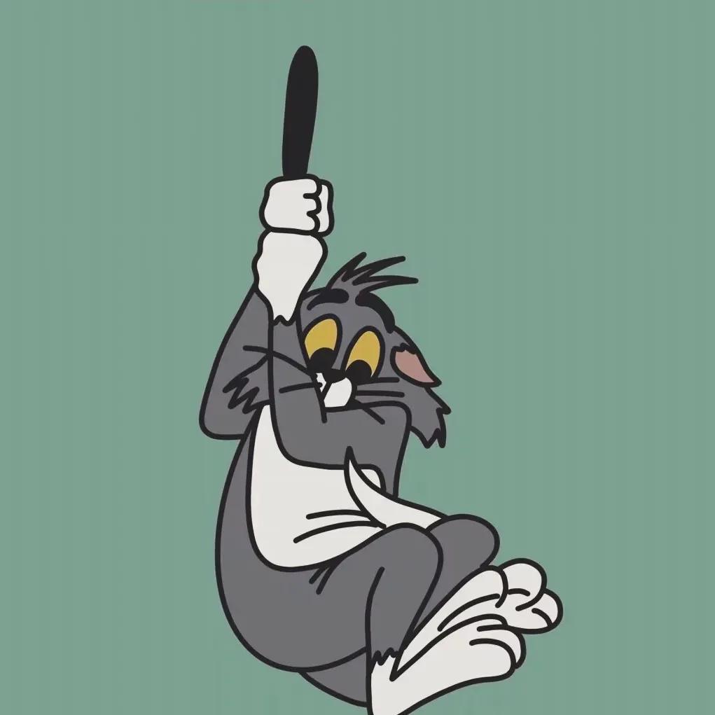​情侣头像，汤姆猫and杰瑞鼠cp情头 第3张