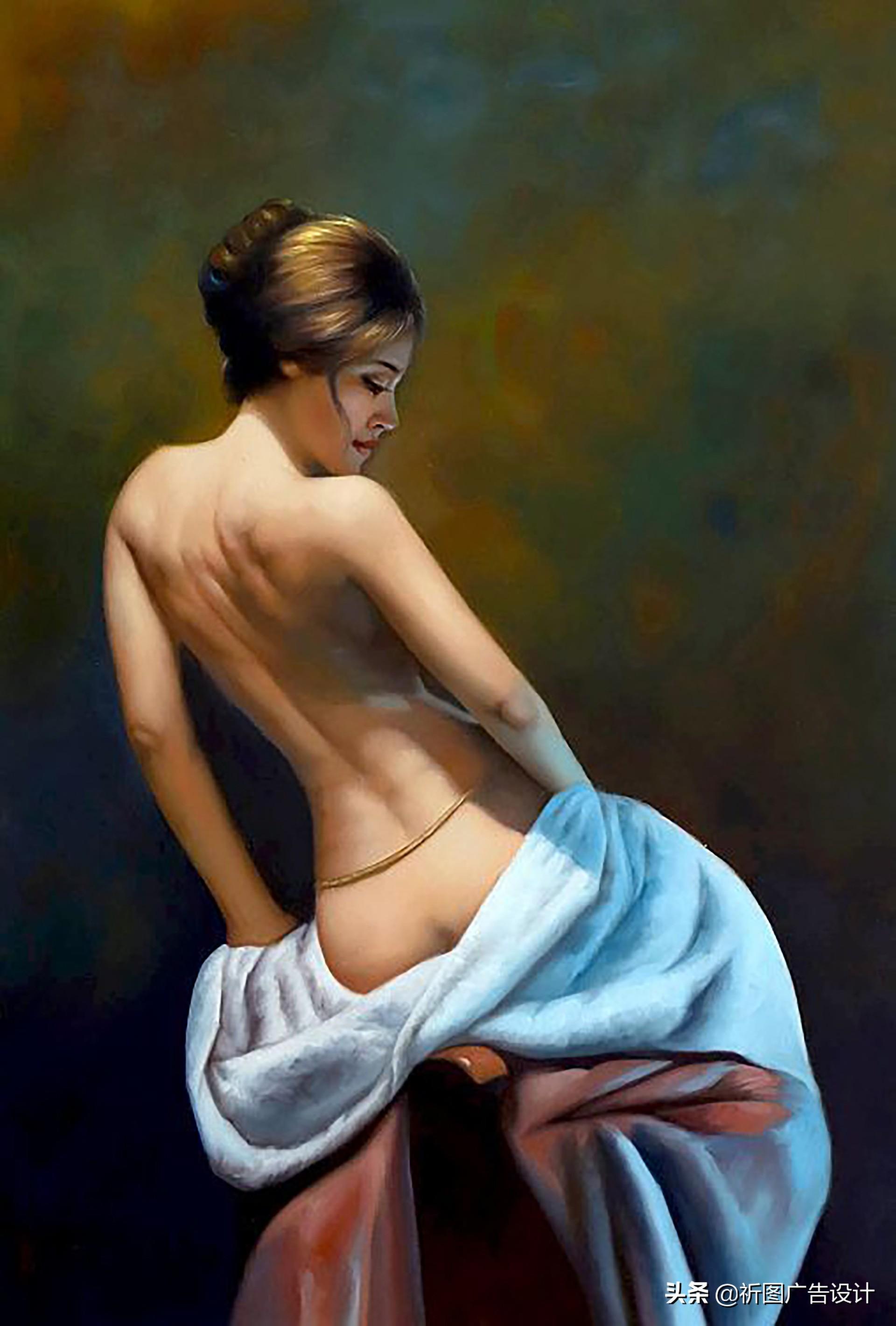 ​中国油画艺术家人体油画作品欣赏 第32张