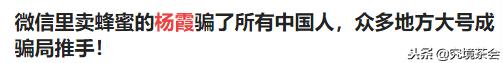 ​自卖蜂蜜的“杨霞”骗局曝光后，可能又有新骗局起盘，请小心！ 第3张