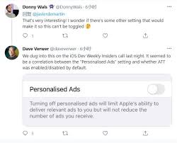 ios14.5准许App请求追踪按键灰色的原因 第3张