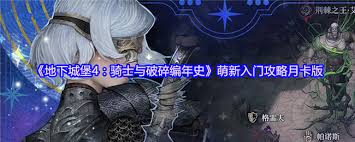 地下城堡4雄心骑士怎么打 第1张