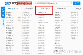 天眼查怎么看行政处罚 第1张