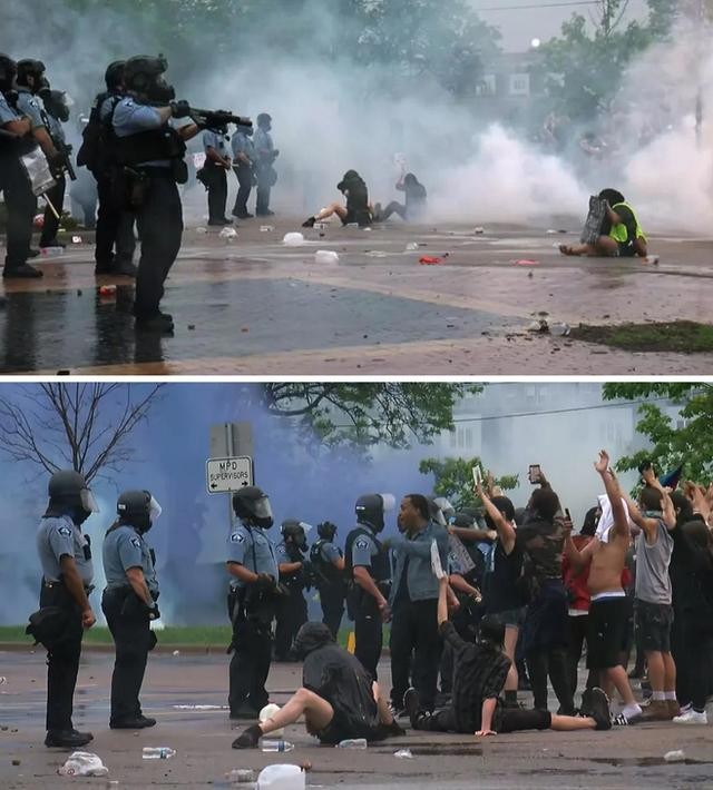 ​美国白人警察打死黑人事件升级，抗议活动中，又有一名黑人被打死 第2张