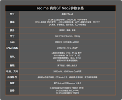 realmegtneo2参数配置是什么 第2张