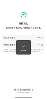 微信青少年模式零钱限额怎么设置 第1张