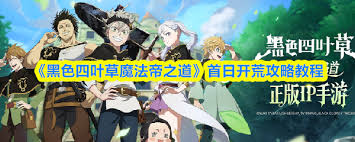 黑色四叶草魔法帝之道第一天如何开荒 第1张
