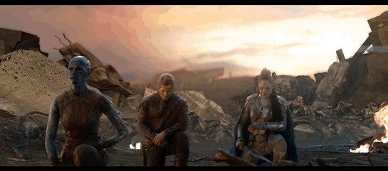 ​《复联4：终局之战》删减片段：钢铁侠牺牲后，全体英雄下跪膜拜 第5张