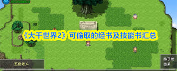 大千世界2可偷取的经书及技能书都有啥 第1张 大千世界2可偷取的经书及技能书都有啥 第1张