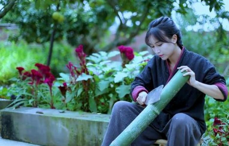 ​李子柒做DJ时的旧照，和现在判若两人，网友：姐姐好帅 第1张