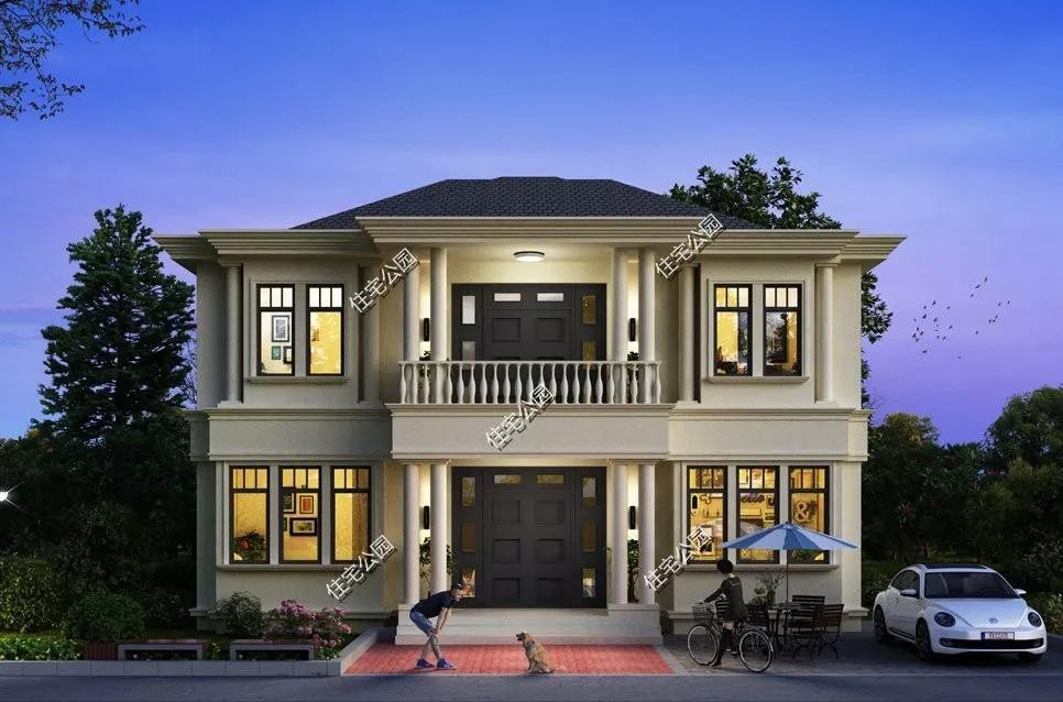 ​4套占地120平的农村户型图，经济实惠又好看，家家都能盖一栋！ 第7张